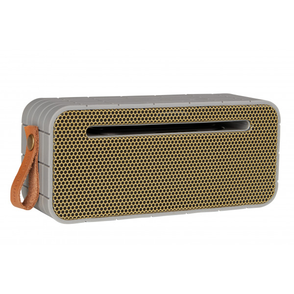 aMOVE, Cool Grey Bluetooth speaker w. power bank