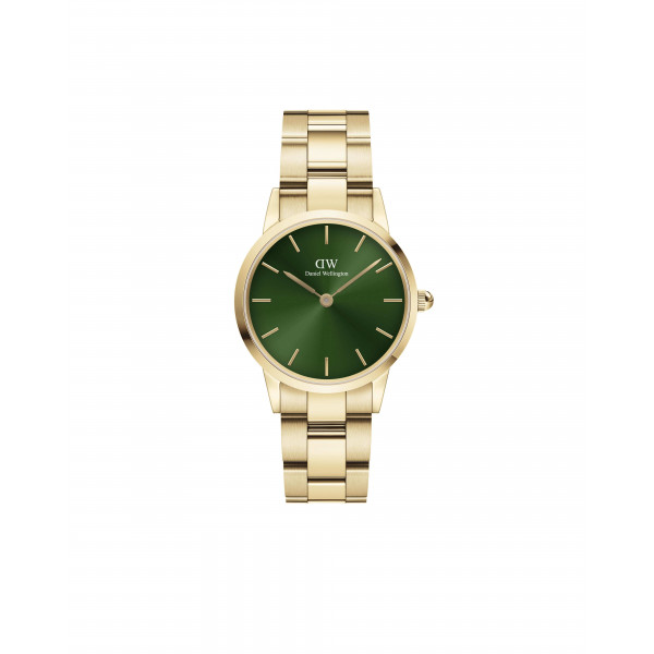 DW - Iconic Link Gold Green 28MM | 32MM