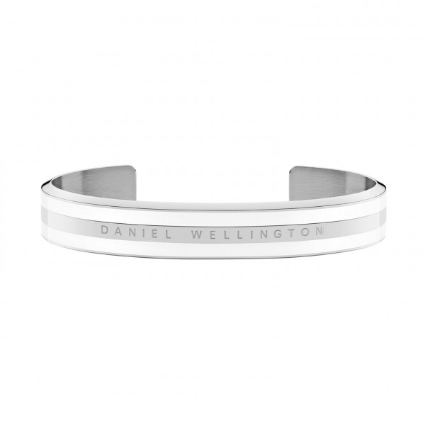 DW - Classic Bracelet Satin White/Silver S | M