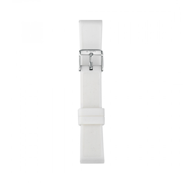 IAM Medium white silicone strap