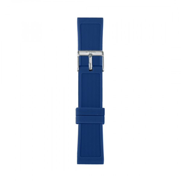 IAM Large dark blue silicone strap