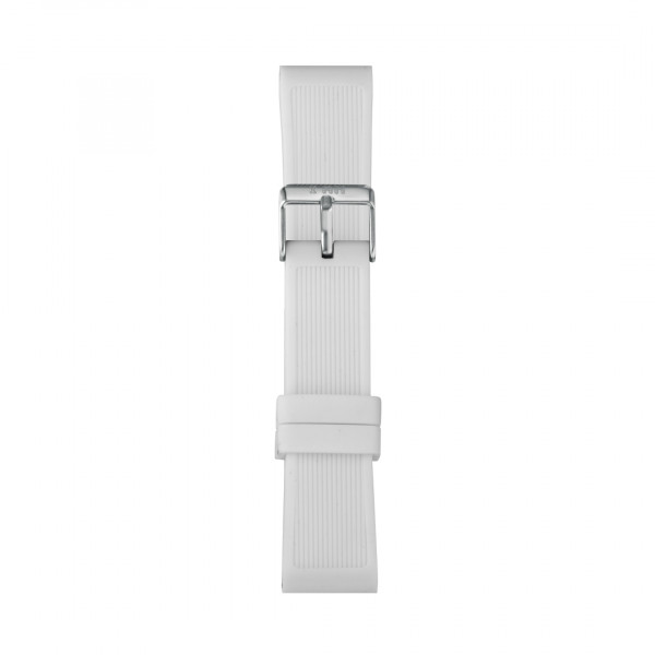 IAM Large white silicone strap