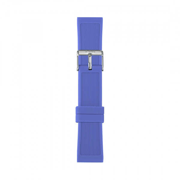 IAM Large intense blue silicone strap