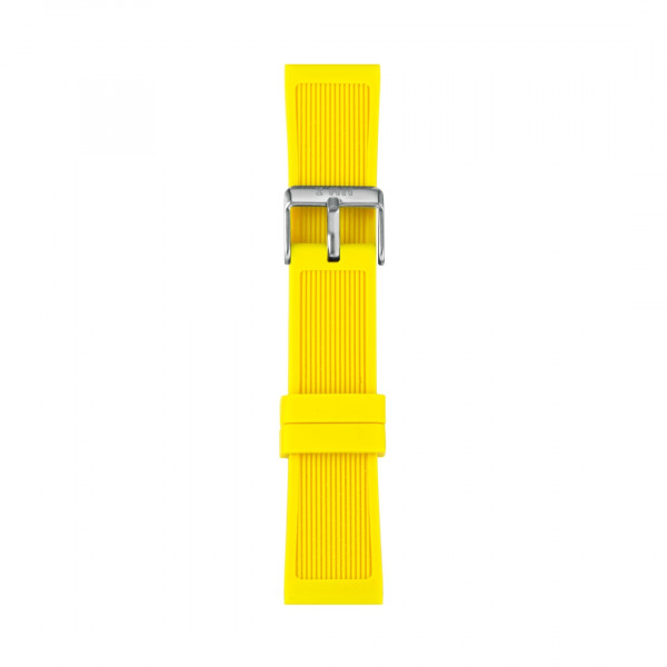 IAM Large yellow silicone strap