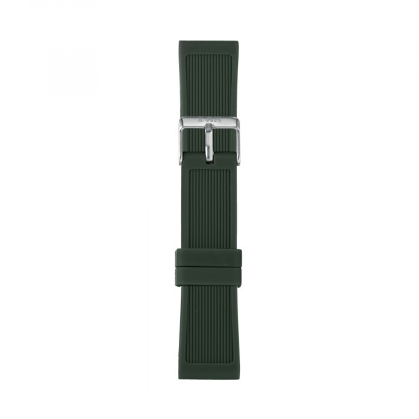 IAM Large forest green silicone strap