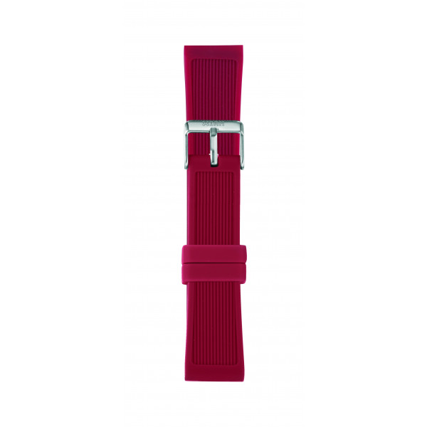 IAM Large red silicone strap