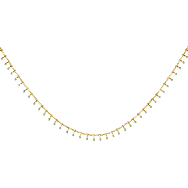 Drip Chain Necklace - Gold