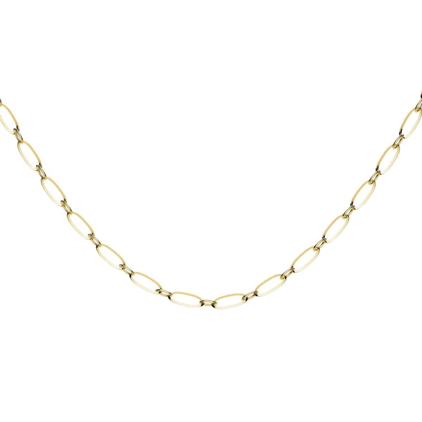 Oval Necklace - Gold