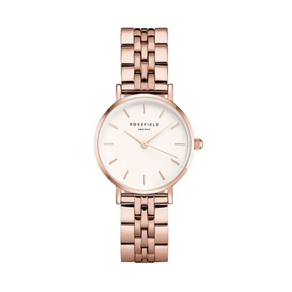 The Small Edit White Steel Rose Gold