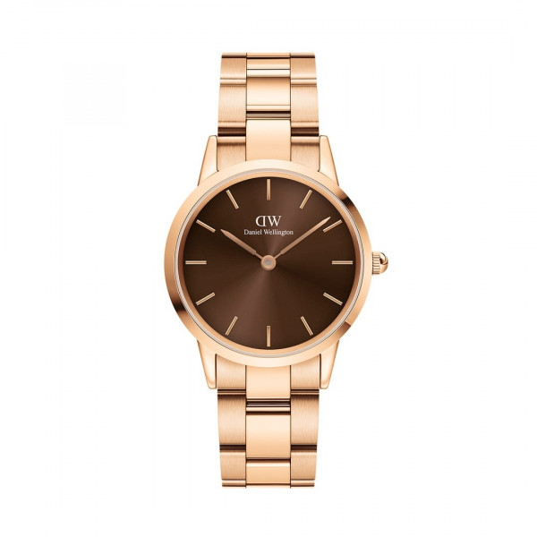 DW - Iconic Link Amber Rose gold 32MM | 36MM | 40MM