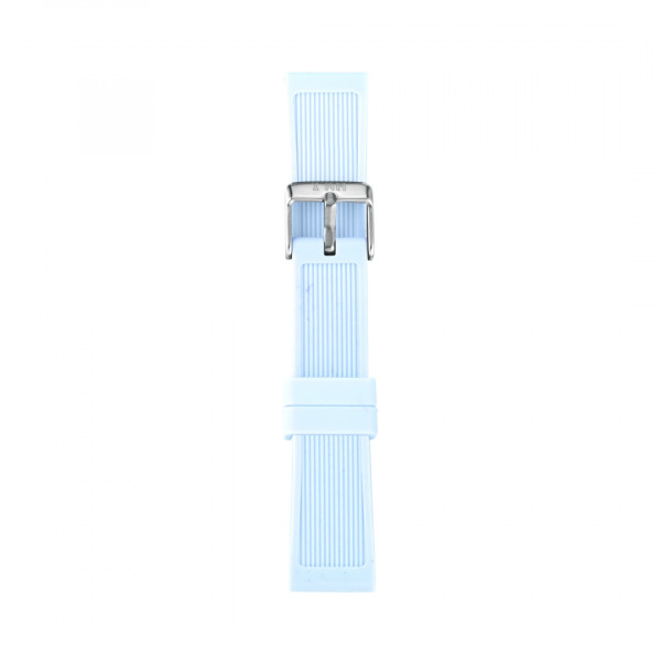 IAM Medium light blue silicone strap