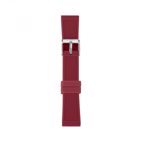 IAM Medium dark red silicone strap