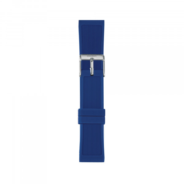 IAM Medium bright blue silicone strap